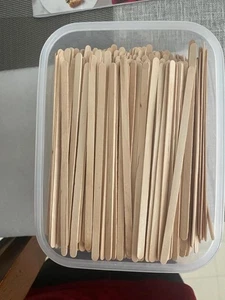 1000 unidades varillas de café de madera agitadores de madera a granel para café y té bebida - Imagen 1 de 9