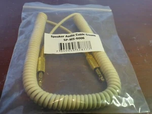 Nuevo Cable de Audio AUX Genuino Marshall Grado Profesional 3.5mm Enrollado (10') - Imagen 1 de 1
