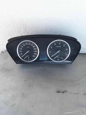 2009 - 2014 宝马 X5 X6 E70 E71 仪器集群量规速度计 DASH 面板 OE — 第 1/4 张图片