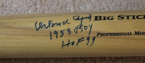 "ORLANDO CEPADA "  HALL OF FAME SIGNED BASEBALL BAT  (JSA) - Picture 1 of 3