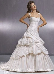 STUNNING! Limited Maggie Sottero Couture Hampton Wedding Dress - Picture 1 of 3