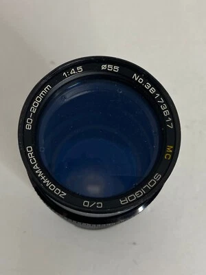 Soligor MC C/D Zoom+Macro 80-200mm 1:4.5 Lens AS IS UNTESTED F0 - Image 1 of 4