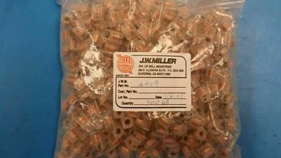 (20 PCS) 4909 JW MILLER Variable Inductors 0.39uH MIN - Image 1 of 2