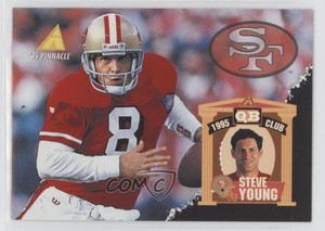1995 Pinnacle Super Bowl Card Show Steve Young HOF