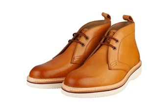 Ted Baker VEDRO TBK Men Tan Chukka Boots - Picture 1 of 8