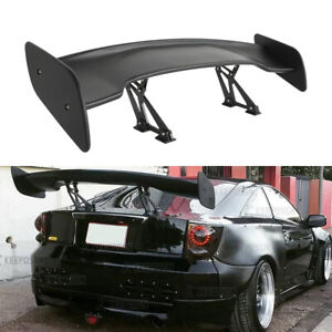 For Toyota Celica GT 46" Matte Rear Trunk Spoiler Racing GT Wing High Stand