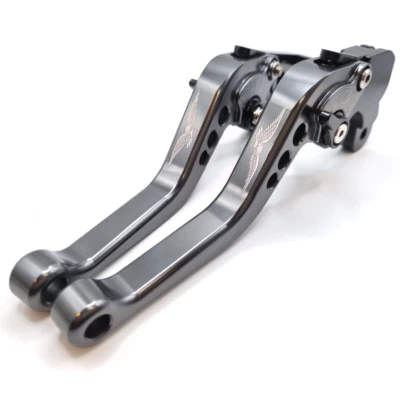 Palancas cortas de embrague y freno de titanio para piedra Moto Guzzi V7 / especiales / personalizadas Foto 1 de 3