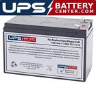Bright Way Group Bwg 1280F2 12V 8Ah F2 Replacement Battery