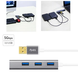 USB converter Splitter Adapter Extension Cable USB3.0 HUB Game dock station - Picture 1 of 9