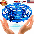 Mini Drone Induction Levitation Hand Operated UFO Toy Flying Ball For Kids Blue