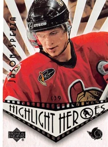 2003-04 Upper Deck Highlight Heroes #HHJS Jason Spezza - Picture 1 of 2
