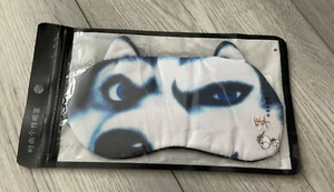 HUSKY DOG SLEEP MASK/EYE MASK..BRAND NEW..ONE SIZE..TRAVEL, SLEEPING, RELAXING - Picture 1 of 1