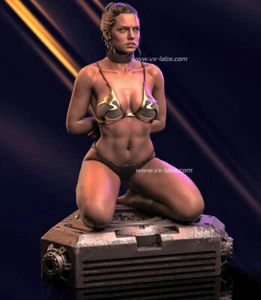 1/24 1/18 Rey Star Wars NSFW unbemalt ungebaut 3D Druck Modell Garage Bausatz - Bild 1 von 4