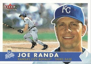 2001 Fleer Tradition Baseball Joe Randa Kansas City Royals #251 - Picture 1 of 2