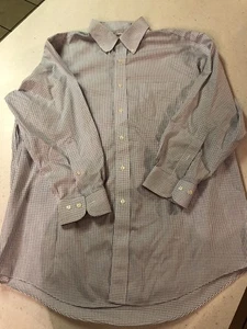 Brooks Brothers Men's Long Sleeve Dress Shirt Blue/White 16 1/2-2/3  - Picture 1 of 3