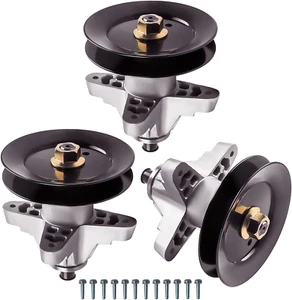 Set of 3, New Spindle Assembly 50" RZT for MTD Cub Cadet LGTX1050 RZT50 LT1050 9 - Picture 1 of 12