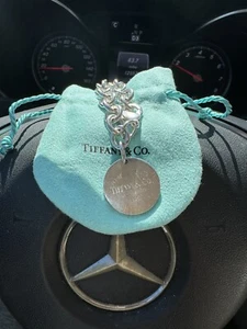 Tiffany & Co. Return To Tiffany Sterling Silver Circle Charm Bracelet W/Pouch - Picture 1 of 20