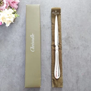 Christofle Albi 1pcs Silverplate Letter Opener Paper Knife Excellent - Picture 1 of 17