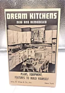1951 BOOKLET DREAM KITCHENS NEW AND REMODELED – ILLUSTRATED - Imagen 1 de 7