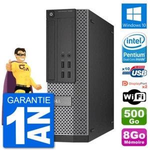 PC Dell Optiplex 7020 SFF Intel G3220 RAM 8Go Festplatte 500Go Windows 10 Wifi - Bild 1 von 3