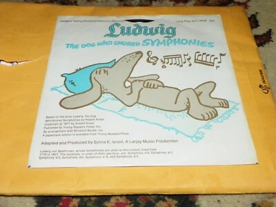 Ludwig* The Dog Who Snored Symphonies* 1971-45   super rare to find Foto 1 de 4