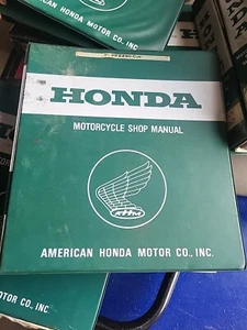 Genuine Honda Service Manual Binder Cub EZ 91-96 Plus Set Up Instructions - Picture 1 of 11