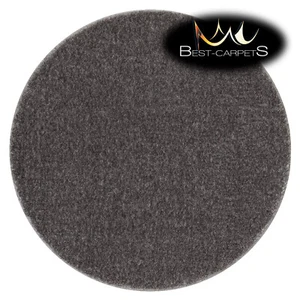 Amazing Modern BATHROOM RUG soft Circle SANTA antislip plain grey Best Quality - Picture 1 of 10