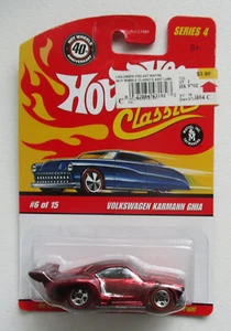 Volkswagen Karmann Ghia Hot Wheels Classics Series 4 car #6 Of 15 - Picture 1 of 3