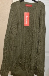 Rocorose Olive Green Sweater  Large - Picture 1 of 3