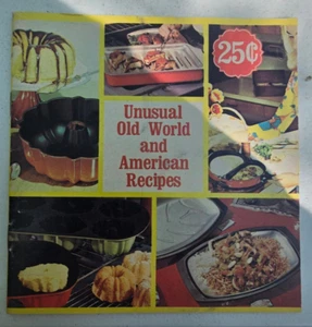 Receta/publicidad vintage, inusual viejo mundo y americano, mercancía nórdica - Imagen 1 de 5