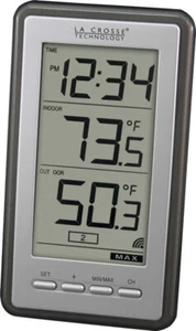 La Crosse WS-9160U-IT-CB Black White Wireless Thermometer Indoor/Outdoor 9669797 - Picture 1 of 3