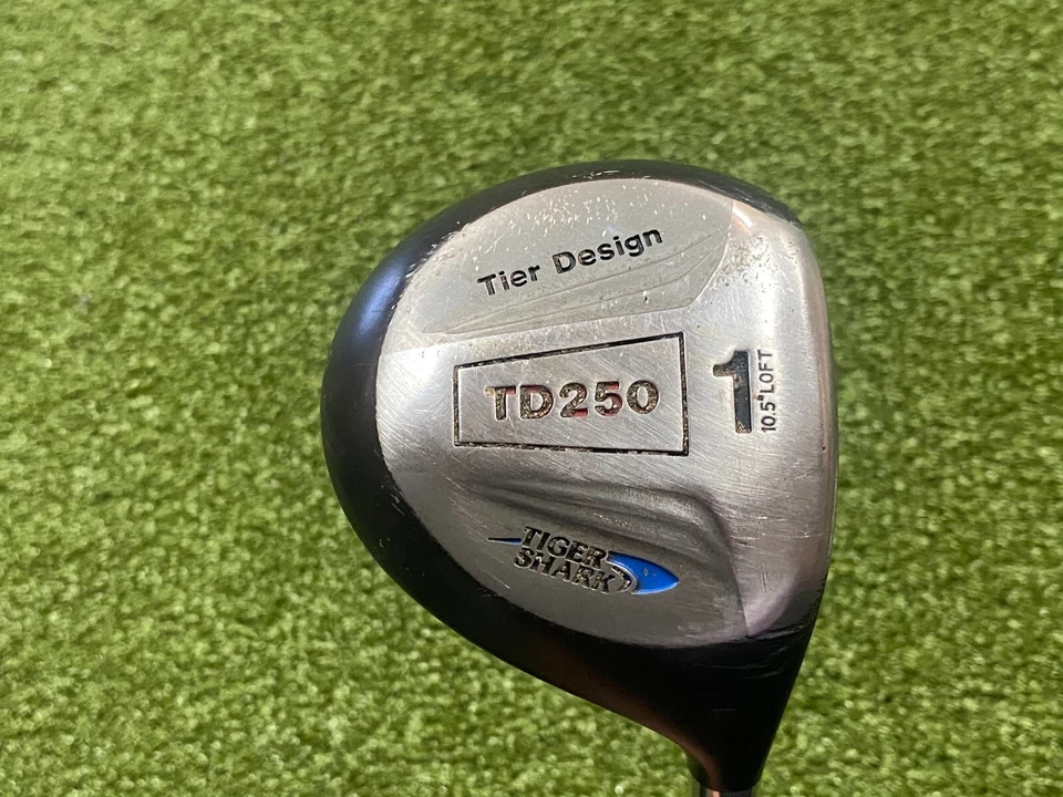 Tiger Shark Tier Design TD250 10.5* Driver RH UST Tiger Shark Stiff Graph (B105) - Image 1 of 4