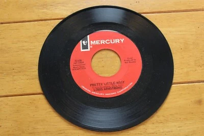 LOUIS ARMSTRONG PRETTY LITTLE MISSY 45RPM 7" JUKEBOX RECORD VG+ MERCURY - Image 1 of 4