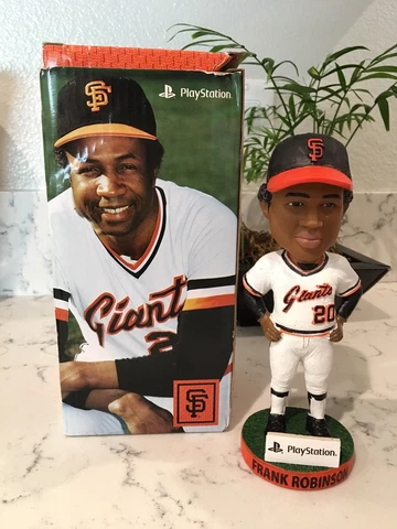 Frank Robinson SF GIANTS Bobbleheads SGA 9/13/17 New San Francisco Cover