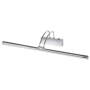 LED Chrome Finish Hallway Gallery Picture Art Wall Light with Adjustable Head - Picture 1 of 1