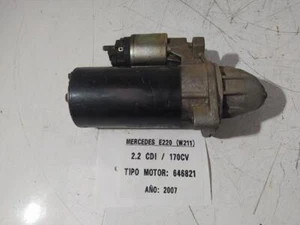 0001115047 halter anlasser für MERCEDES-BENZ CLASE E (W211) BERLINA 2.2 280323 - Bild 1 von 7