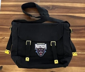 WH2 Black Canvas Shoulder Bag- NRL - Penrith Panthers