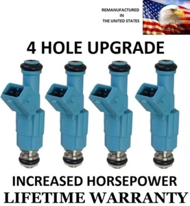 4x Bosch UPGRADED 4 hole fuel injectors for 85-97 Ford Ranger 2.3L (ADD HP) - Picture 1 of 1