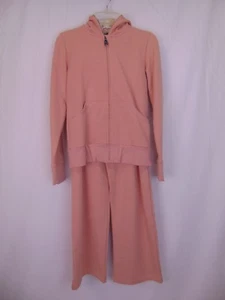 NWT BURBERRY BLUSH CHECK COTTON HOODED PANTS SPORT SUIT SET KG7 PICKETTY 14 - Picture 1 of 12
