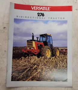VERSATILE 276 BIDIRECTIONAL TRACTOR - Color Brochure Dealer - Picture 1 of 3