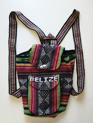Belize Boho Hippie Crossbody Shoulder Bag Backpack Convertible Nepal Sling Boho - Image 1 of 4