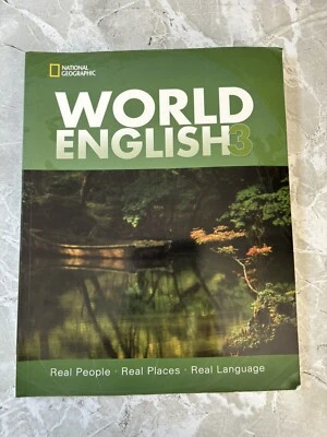 National Geographic World English 3 Intermediate - Free Shipping - GOOD - Image 1 of 4