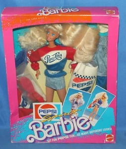 Muñeca Barbie Pepsi Spirit 1989 Mattel 4869 Sellada - Imagen 1 de 2