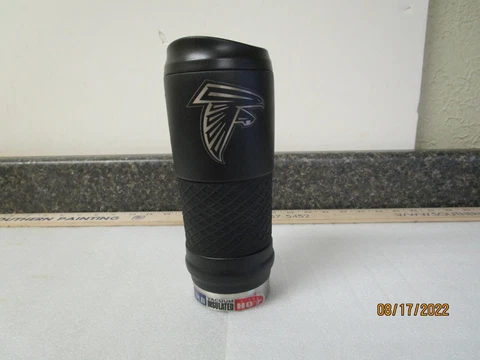 NFL Atlanta Falcons 18oz Stealth Travel Hot/Cold Tumbler 18oz Dynasty Drinkware Cover