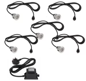LED Küche Sockel Licht Kit 5 Licht Warmweiß Kühlweiß IP65 Hausbeleuchtung - Bild 1 von 4