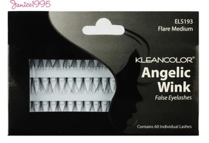 Pestañas postizas KLEANCOLOR Angelic Wink 60 pestañas individuales LLAMARADA MEDIA #193 - Imagen 1 de 1