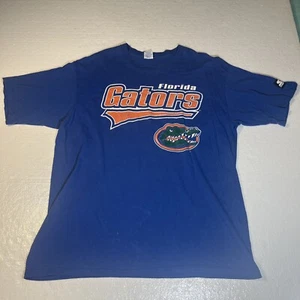 Vintage 1990s Florida Gators Starter Tee XL Blue VTG Unisex NCAA - Picture 1 of 15