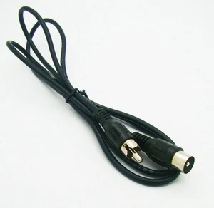 For Atari 2600, 7800 ,Amiga CD 32 ,Amstrad RF TV Cable Aerial Lead - Picture 1 of 2