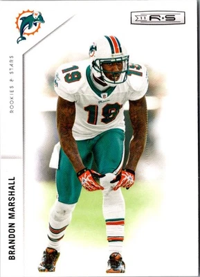 2011 Panini Certified Brandon Marshall #77 Miami Dolphins Football Card - Image 1 of 2