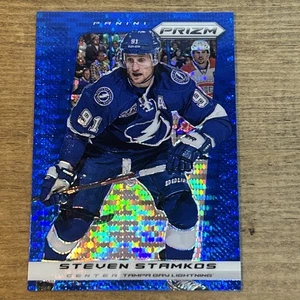 Panini Prizm Steven Stamkos Blue Pulsar SP #93 2013-14 Lightning Color Match - Imagen 1 de 2